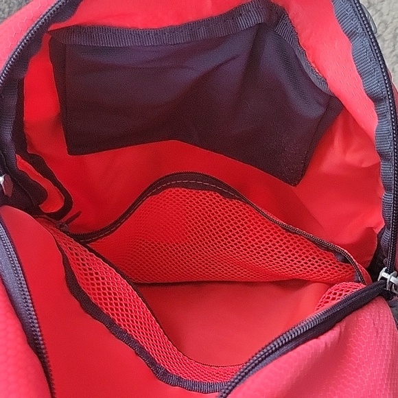 Adidas Pink and Gray Men's Backpack - Picture 5 of 8